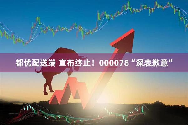都优配送端 宣布终止！000078“深表歉意”